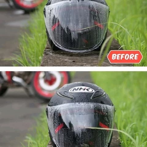 Stiker Anti Gores Kaca Film Helm Anti Air Fivi Uv Silau Visor Helmet Termurah