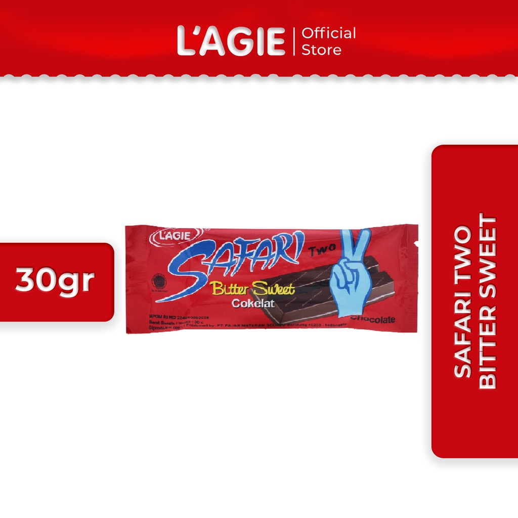 

Lagie Coklat Bitter Sweet Safari Two 30gr