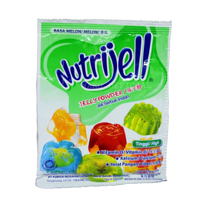 

Nutrijell Jelly Powder Rasa Melon (15gr)