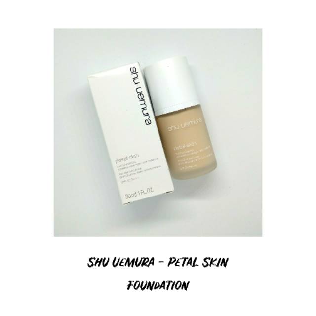 Shu Uemura - Petal Skin Foundation (share in jar)