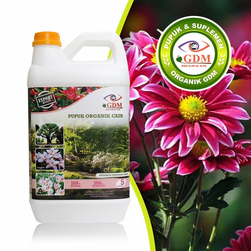 Pupuk Untuk Bunga Krisan Organik GDM 5Liter