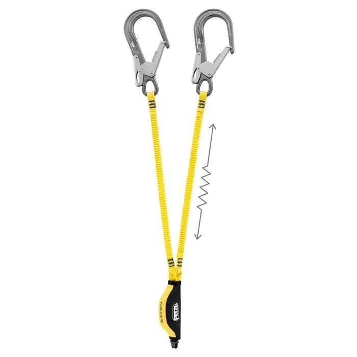 PETZL ABSORBICA -Y LANYARD 150CM+MGO ORIGINAL