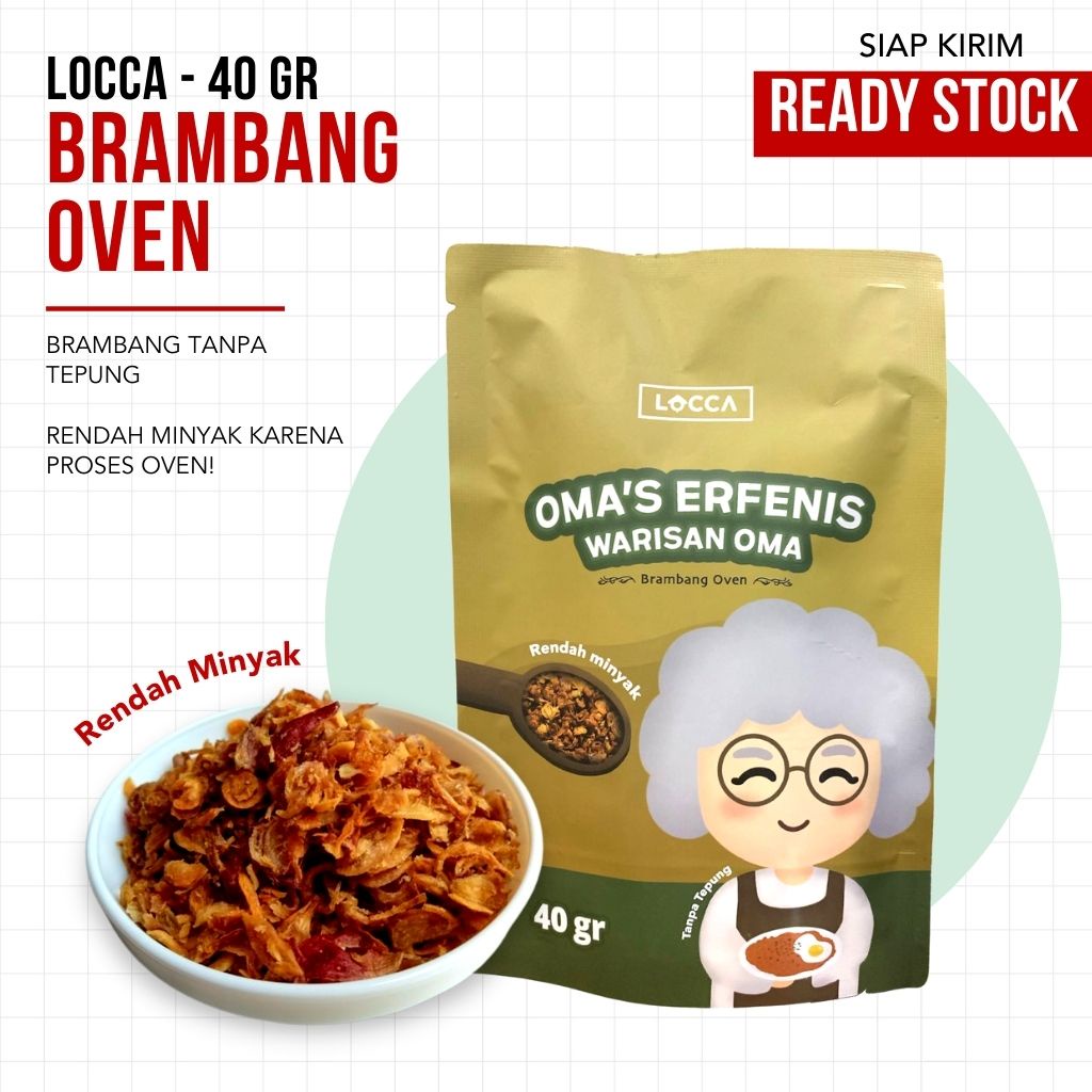 Locca Brambang Oven - Warisan Oma 40 gr