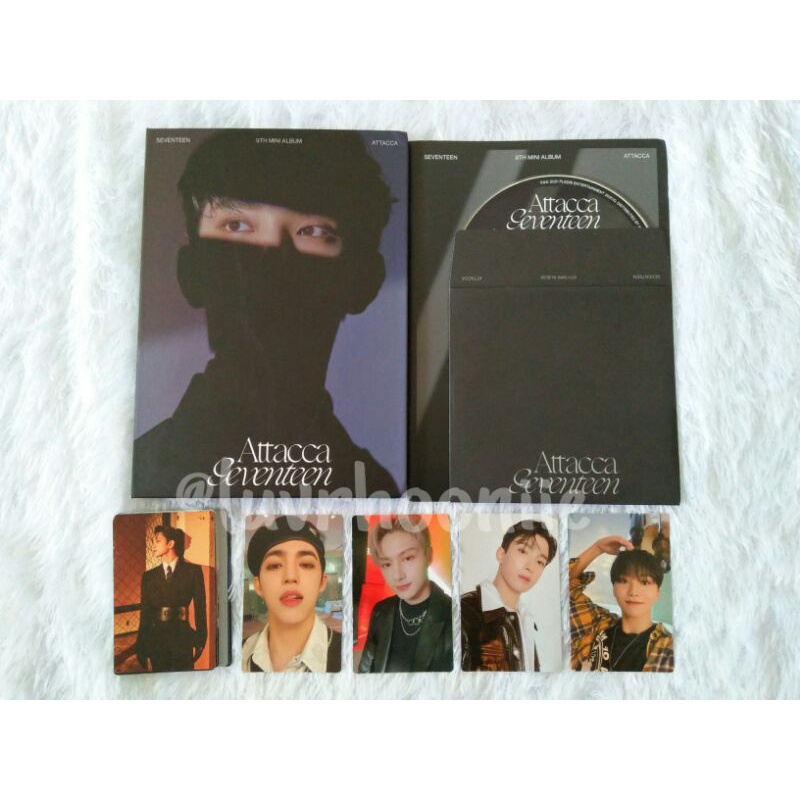 Unsealed album seventeen attaca carat ver joshua pc scoups seungchol jun dk dokyeom seungkwan fullse