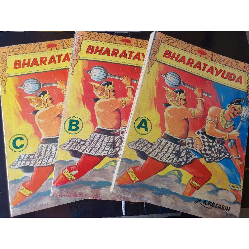 Komik Wayang RA Kosasih Bharatayudha A-C Soft cover