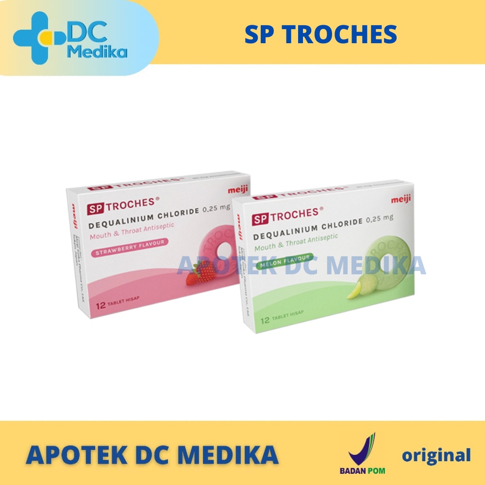 SP TROCHES / throches / permen radang tenggorokan / vitamin tenggorokan / tenggorokan gatal