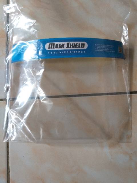 Face shield/mask shield pelindung wajah