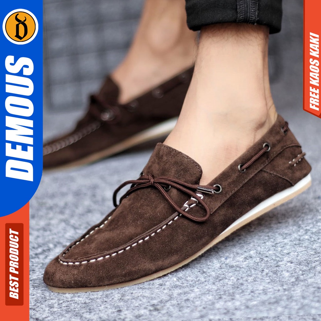 DEMOUS CORE Sepatu Casual Slip On Pria