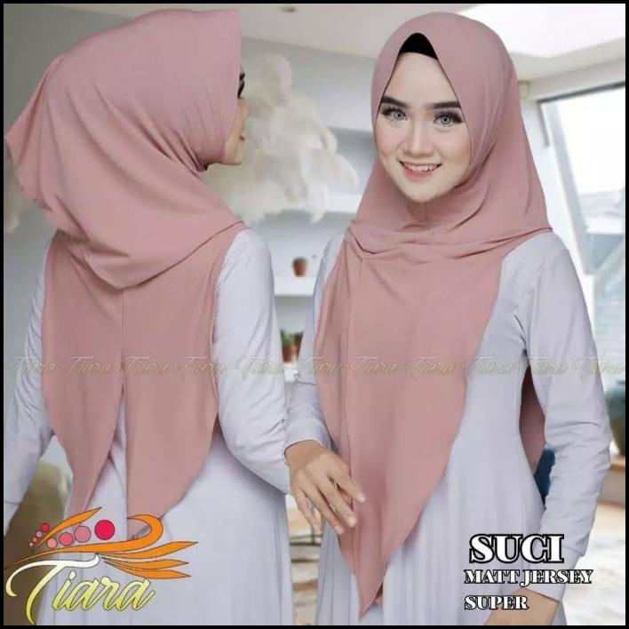 Jilbab Instant Hoodie Suci Ori Tiara Hijab