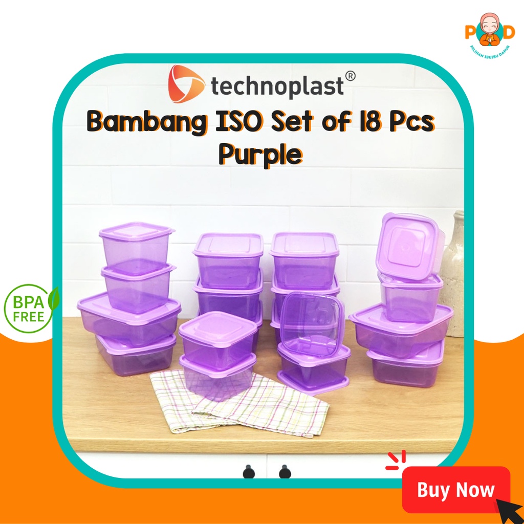 TECHNOPLAST BAMBANG ISO / BAMBANG KOPDAR/ TOPLES KULKAS / TOPLES FOOD PREPARATION - SERBA DUSDUSAN P
