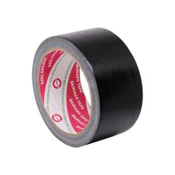 

Unik CLOTH tape LAKBAN KAIN HITAM DAIMARU selotip isolasi 2 inch 12m MURAH Limited