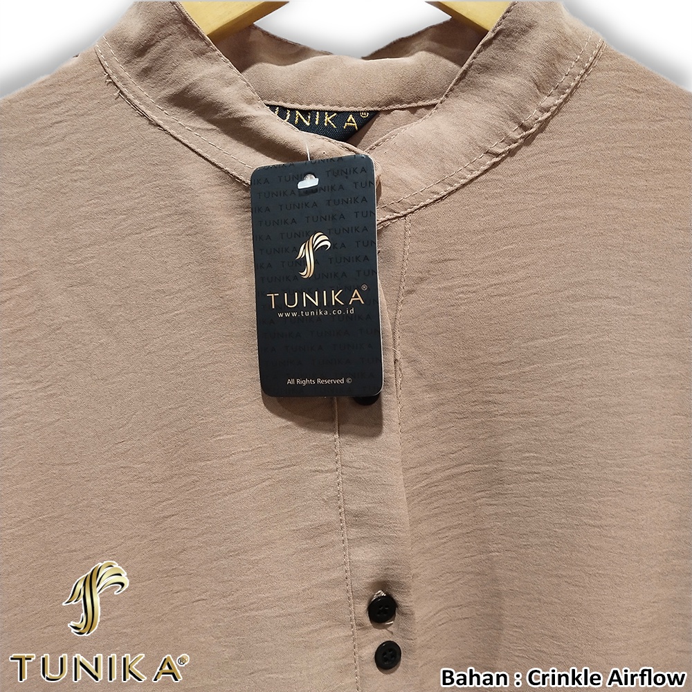Mutia Tunik Crinkle Airflow / Tunik Muslim / Tunik Wanita / Marsi Tunik / Lexoir-3