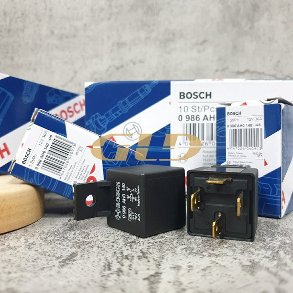 New -    RELAY BOSCH 12V K4 - RELAY KLAKSON BOSCH