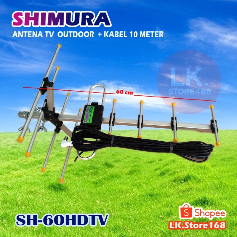 Antena TV Digital Outdoor Shimura SH-60HDTV