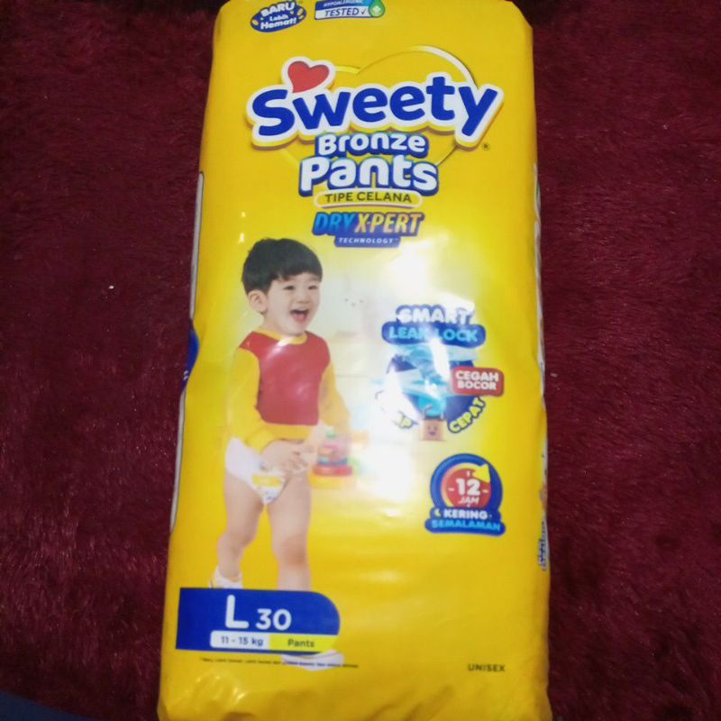 Pampers sweety bronze L