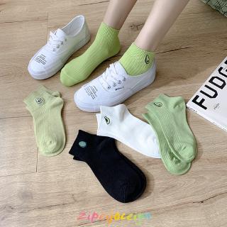 Kaos Kaki Pendek Model Low Cut Warna Hijau Alpukat Untuk