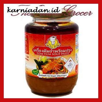 

gnidderdsaus- thai boy tom yum soup paste 500gr -asliiiiii.