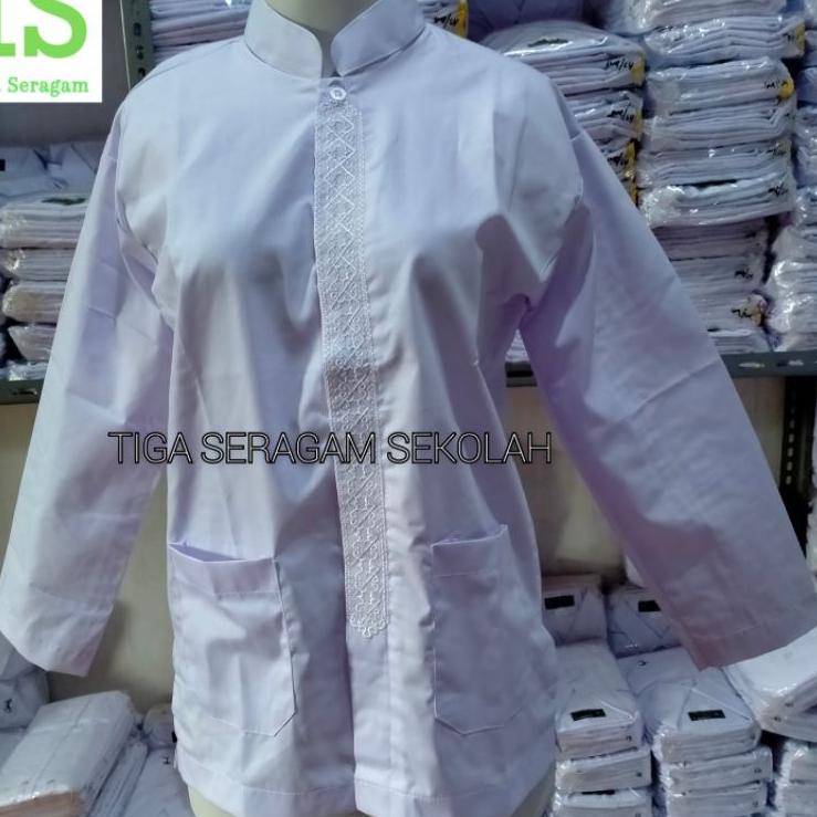 (ATC) Baju Koko Muslim SD/SMP/SMA Seragam Sekolah