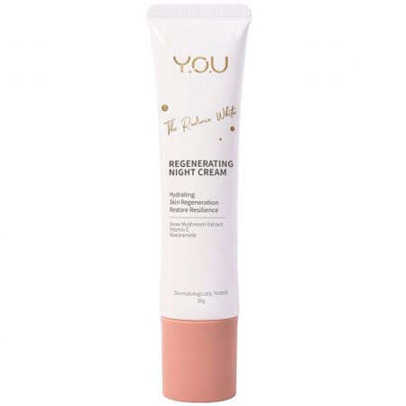 *TokoSalamJombang*YOU The Radiance White Regenerating Night Cream 30 GR