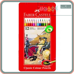

Faber Castell Pensil Warna 12pcs Kaleng Classic Colour Pencils Tin Case 100% Original