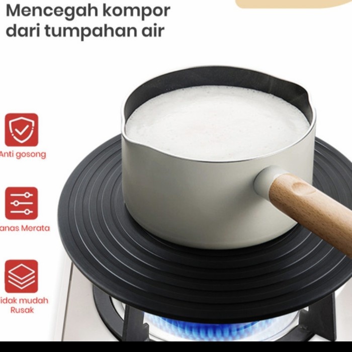 Plat Panci Konduksi Diffuser Kompor Gas Alas Panci Anti Gosong