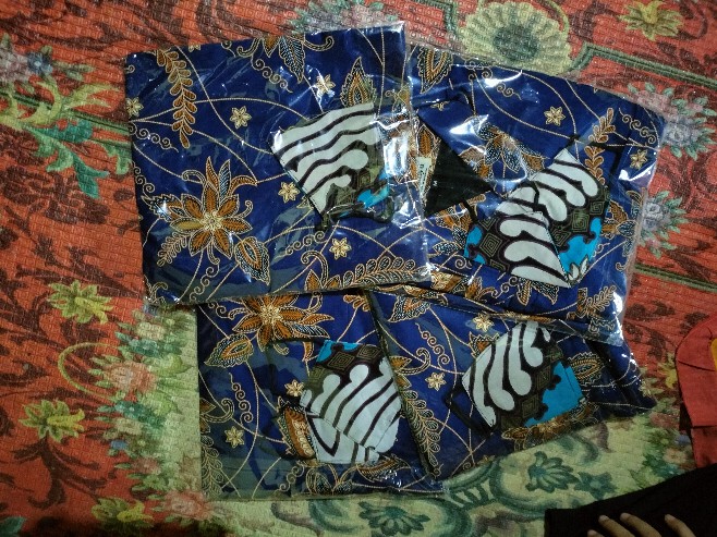 Nugraha Heho Kemeja Batik Pria Lapis Furing Lengan Panjang Katun Primisima Batik Solo