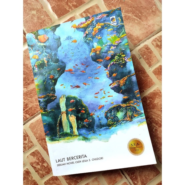 Novel Laut Bercerita Bekas Original Paling Murah