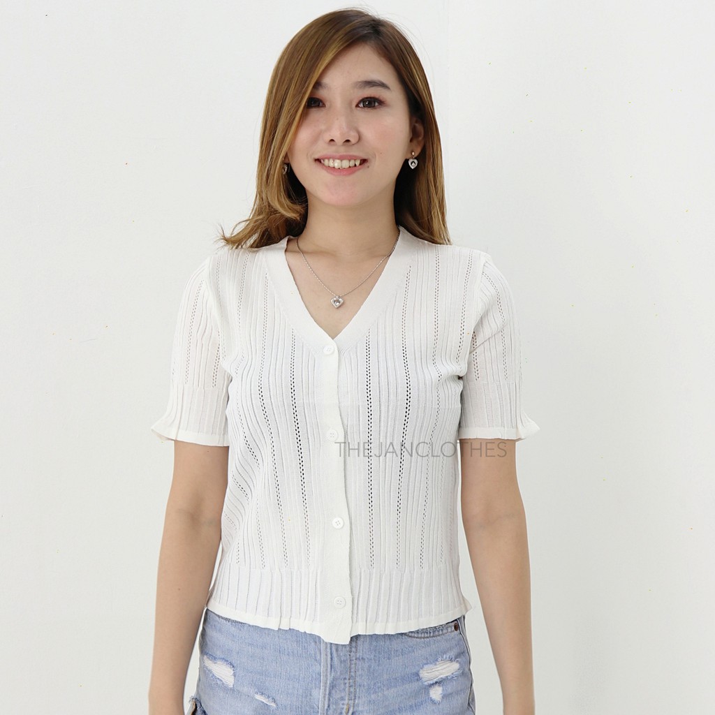 Veline knit top -Thejanclothes