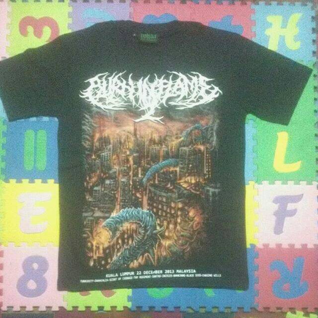 Kaos burn in flames - turbidity tour singapure