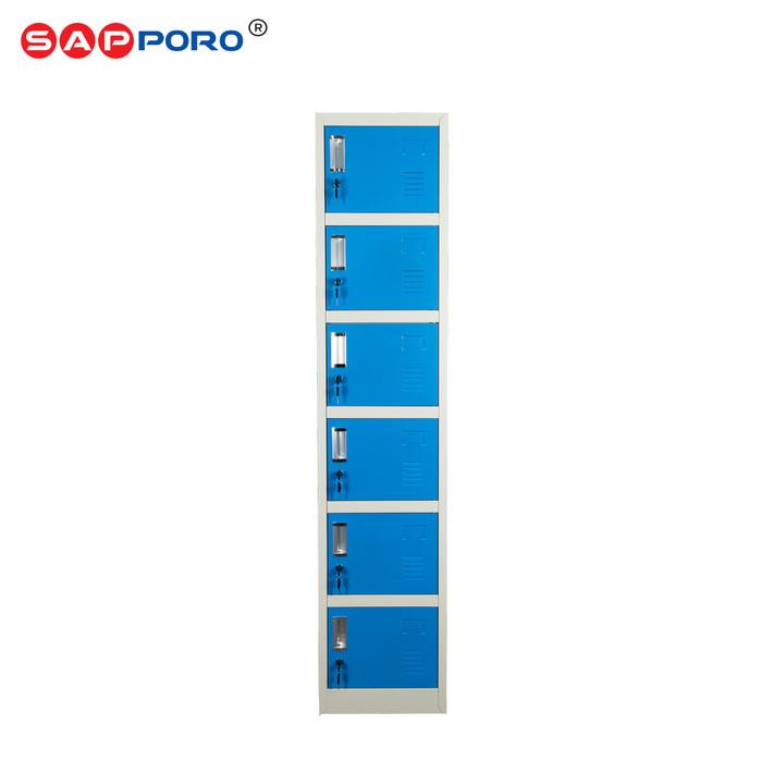 

Filling Cabinet Sapporo Koln 6 - Loker Besi 6 Pintu | Steel Locker 6 Doors