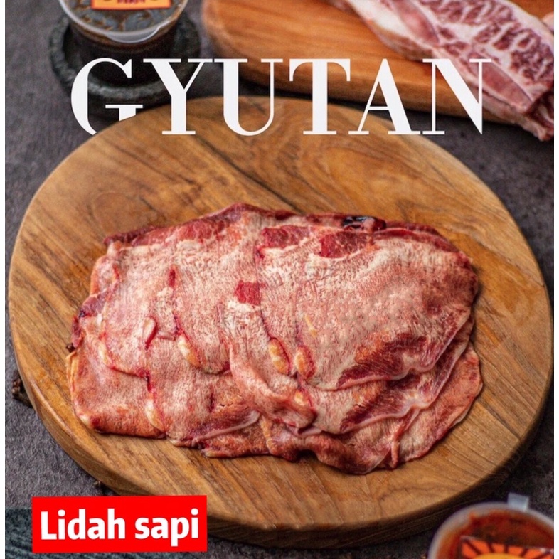 

slice Lidah Sapi 250gr