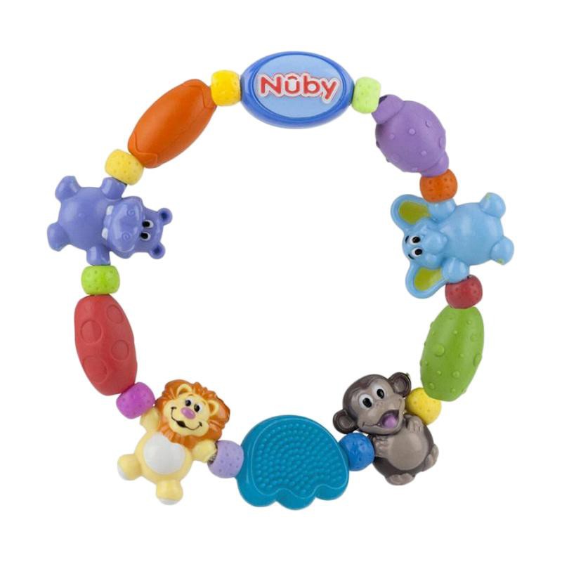 Nuby Safari Friends Teether Bayi 111236