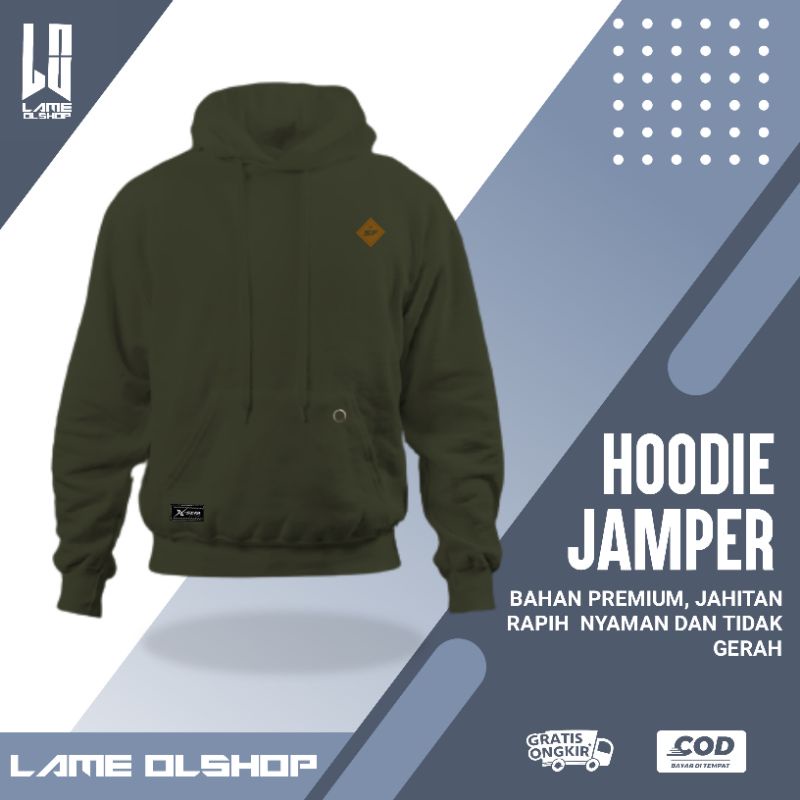 jaket hoodei sewiter
