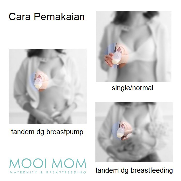 Mooimom Silicone Manual Breast Pump (Brestmilk Collector)