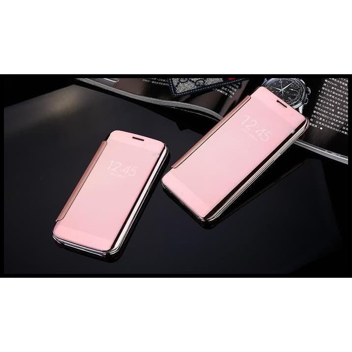 Flip Cover Handphone Flip Cover Samsung Galaxy Note 7 Fe Casing Mirror Auto Lock View