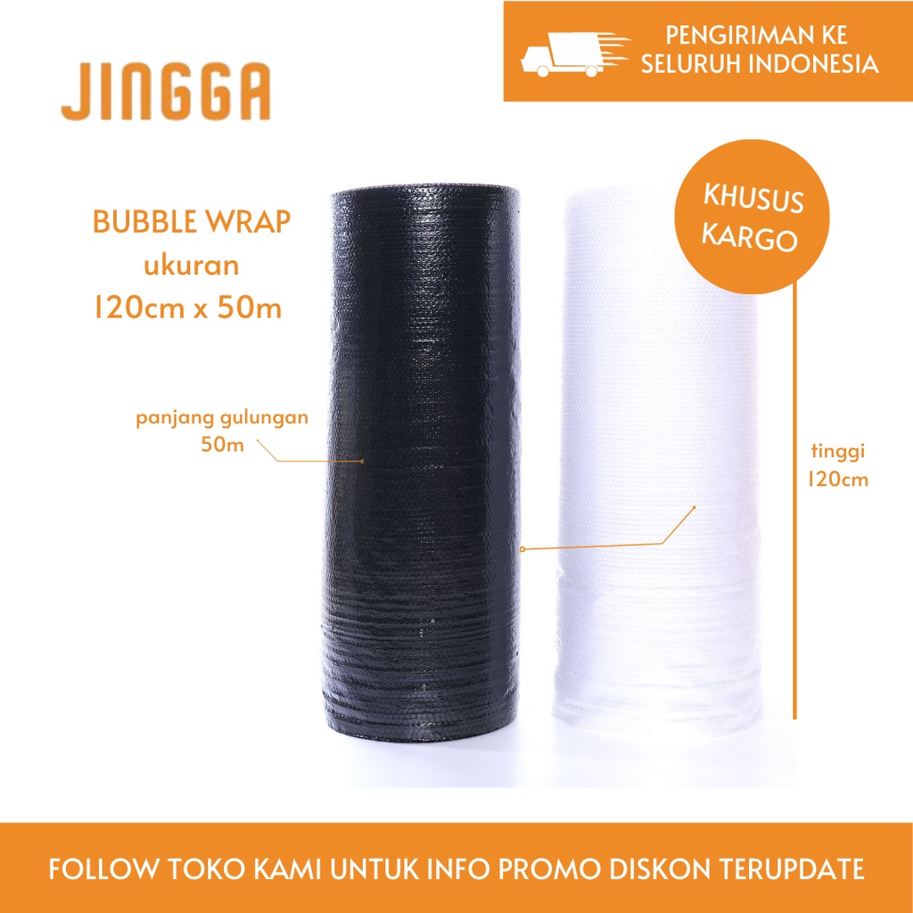 

[KHUSUS KARGO] Bubble Wrap 120cm x 50m