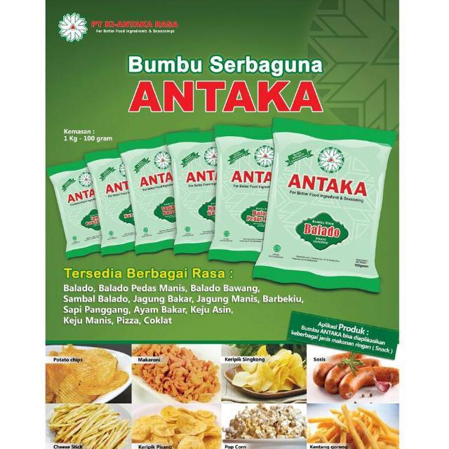 

Antaka bumbu tabur all variant 100gr seasoning powder