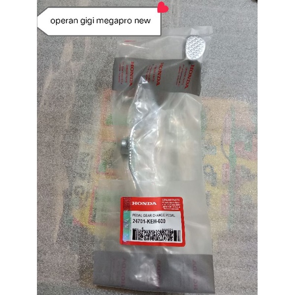 Operan gigi megapro new primus / pedal operan gigi mega pro new primus KEH