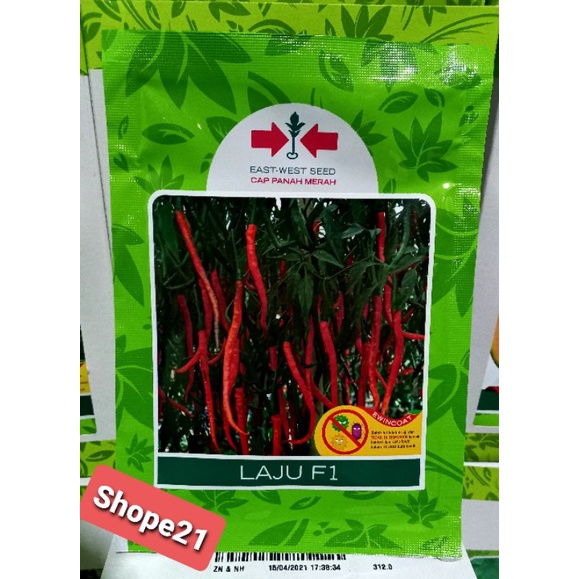 Benih Cabe Keriting Laju f1 isi 1.750 biji