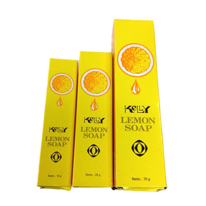 sabun kelly lemon soap bpom original