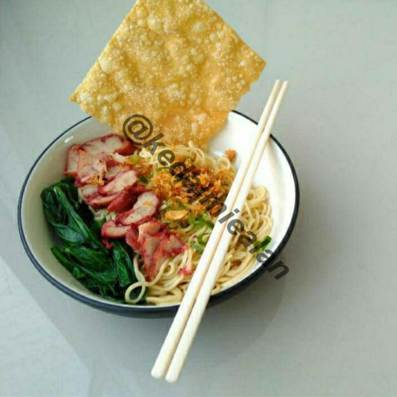 

Bakmi Bakmie Noodle Char Siu Ayam Vacuum Frozen ( Halal )