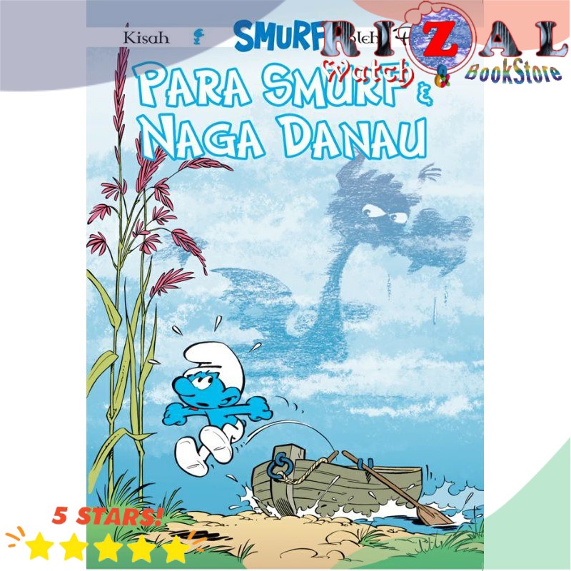 BUKU ANAK SMURF : para smurf dan naga danau