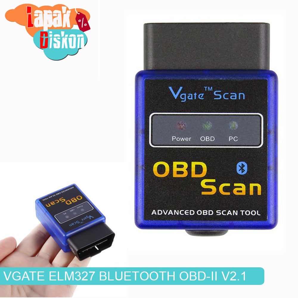 Vgate Mini ELM327 Bluetooth OBDII Car Diagnostic Scan OBD2