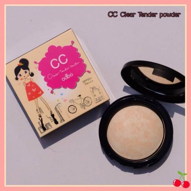 ODBO CC Clear Tender Powder SPF 50+ PA+++ #OD604 Thailand / Shimmer / Glowing / Cosmetic