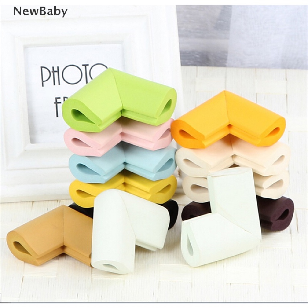 4pcs Bumper Cushion Pelindung Ujung Meja Kaca Untuk Keamanan Bayi