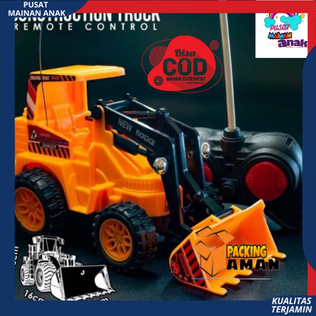 Mobil Mobilan RC BEKO EXCAVATOR TRUK ENGINEERING REMOTE CONTROL / MAINAN ANAK LAKI LAKI