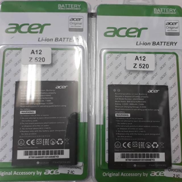 Baterai Acer Z520