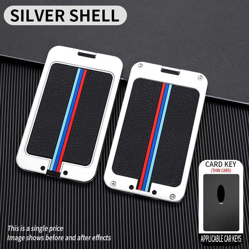 Casing Kunci Mobil Bahan Aluminum Alloy Dengan Sabuk Untuk Tesla Model S Model 3 Model X