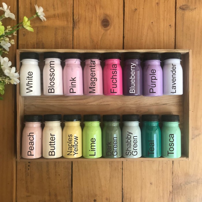 

Cat Decoupage Biasa (Non Metalik) 100 ml (Pilihan warna ada di foto)