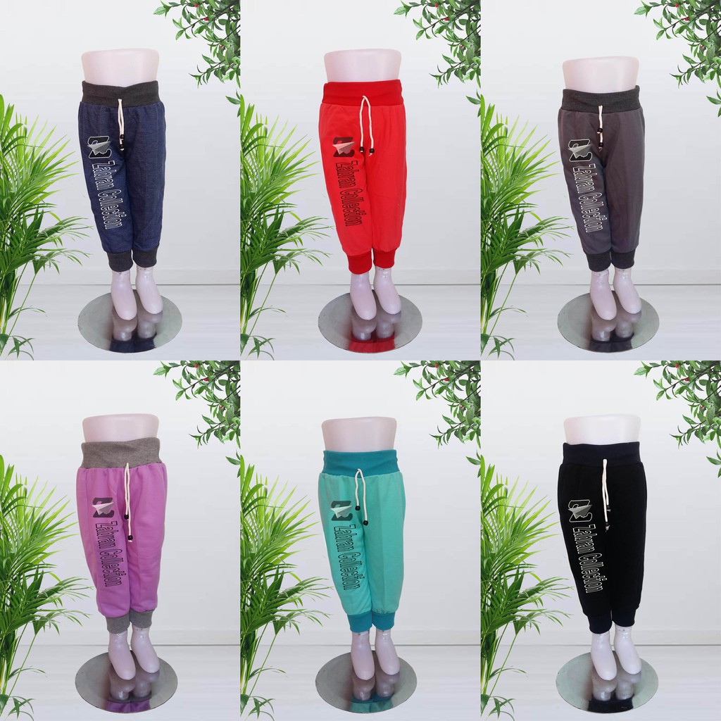 Isi 6 Celana Panjang Anak Joger /Celana Training Anak ( Ukuran 1 sampai 3 Tahun)